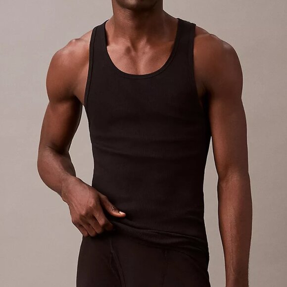 Calvin Klein Black Undershirts/Tank Tops (2) - Picture 4 of 4